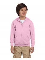 Gildan #G186B  Gildan Youth Heavy Blend™ 8 oz., 50/50 Full-Zip Hood